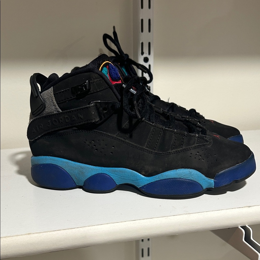 Jordan Kids Sneakers in Black and Blue